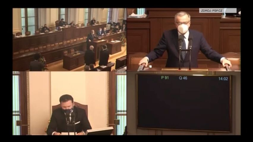 Video: Tak se loučil Miroslav Kalousek. Smířlivý projev dojal Sněmovnu